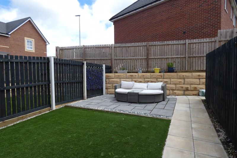 Rear Garden/Patio- click for photo gallery